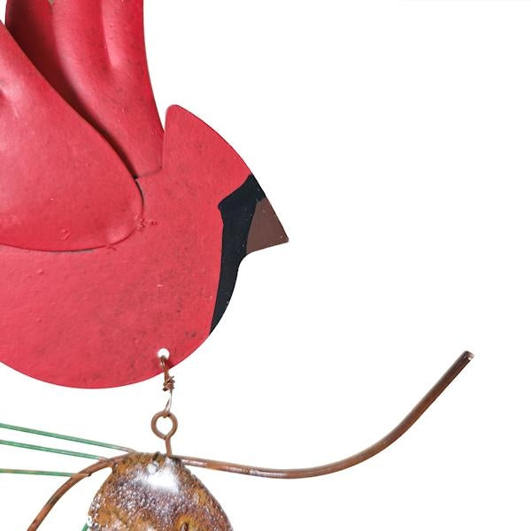 10" Cardinal in Flight Ornament 2