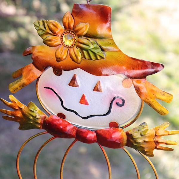 25" Orange Scarecrow Bouncy 4