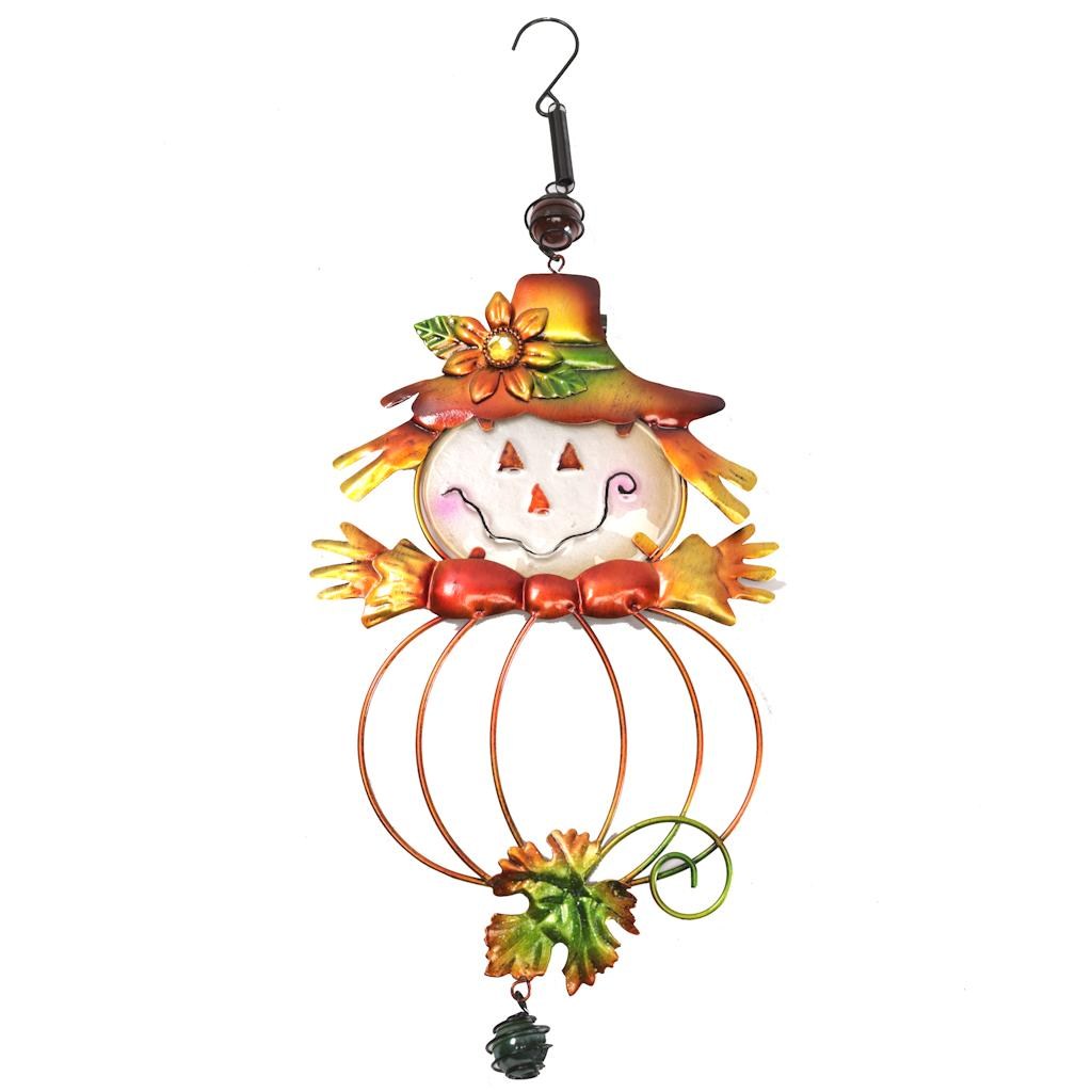 25" Orange Scarecrow Bouncy 1