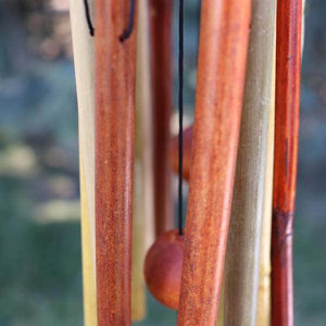 31" Apricot  Bamboo Wind Chime 2