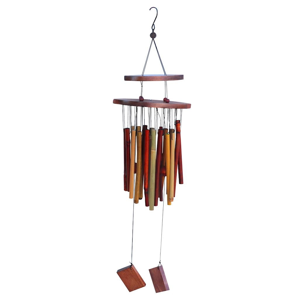 31" Apricot  Bamboo Wind Chime 1