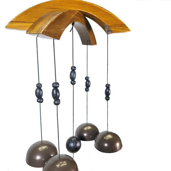 29" Sago Palm Asian Bells Wind Chime 2