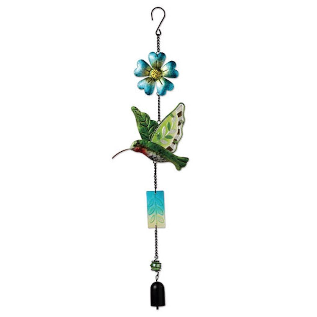 23.25" Hummingbird Dangler Garden Bell 1