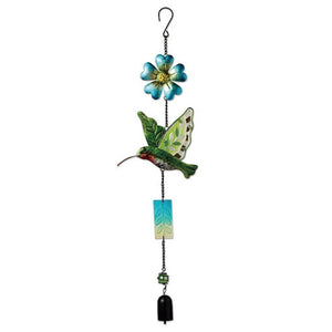23.25" Hummingbird Dangler Garden Bell 1