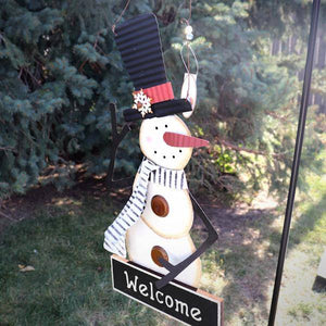 Happy Snowman Sunset Vista Designs Wall Decor 2