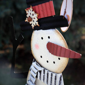 Happy Snowman Sunset Vista Designs Wall Decor 3
