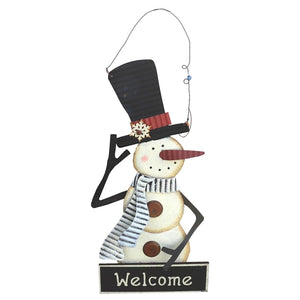 Happy Snowman Sunset Vista Designs Wall Decor 1