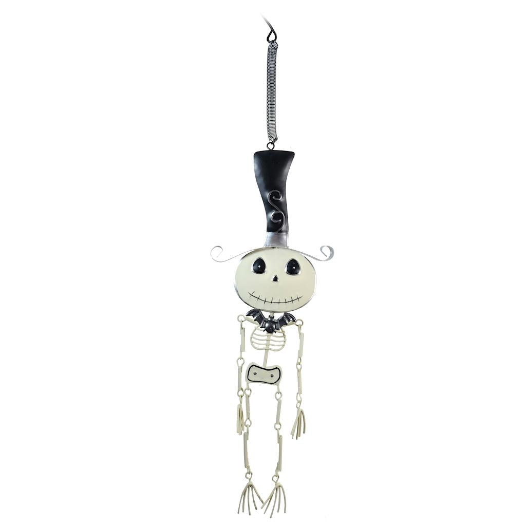 12.5" White Happy Skeleton Bouncy 1