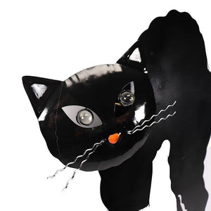 Black Cat Sunset Vista Designs Fall Stake 2