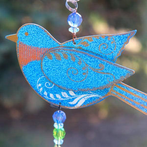 8" Blue Bird Bouncy 2