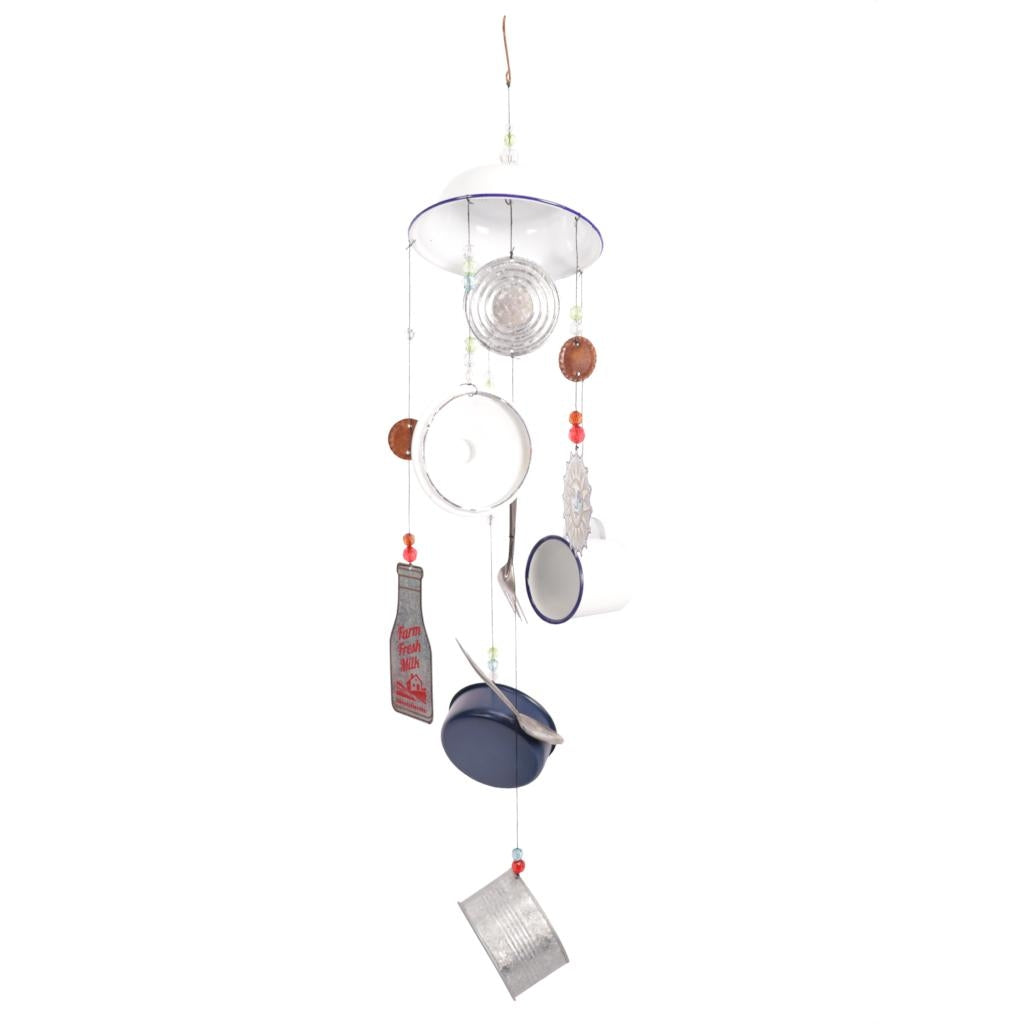 33" Milk Dish Chime Wind Chime 1