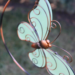 40" Silver Glow in the Dark Butterfly Dangler 2