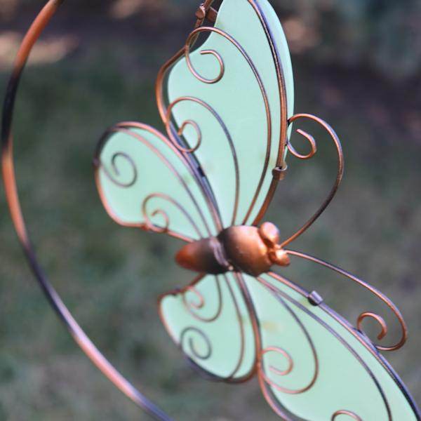 40" Silver Glow in the Dark Butterfly Dangler 2