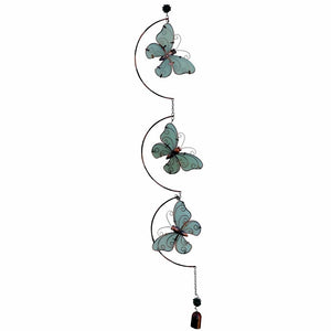 40" Silver Glow in the Dark Butterfly Dangler 1