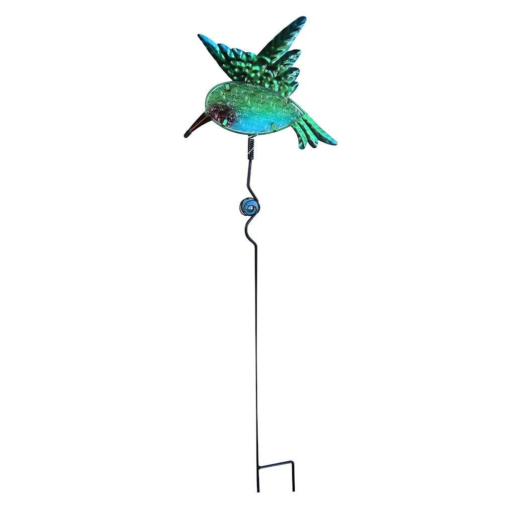 Hummingbird Sunset Vista Designs Stake 1