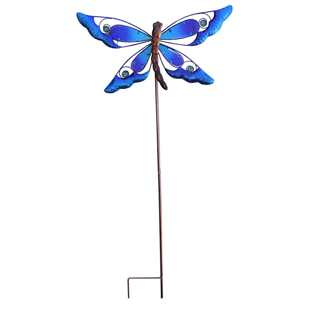 Dragonfly Sunset Vista Designs Stake 1