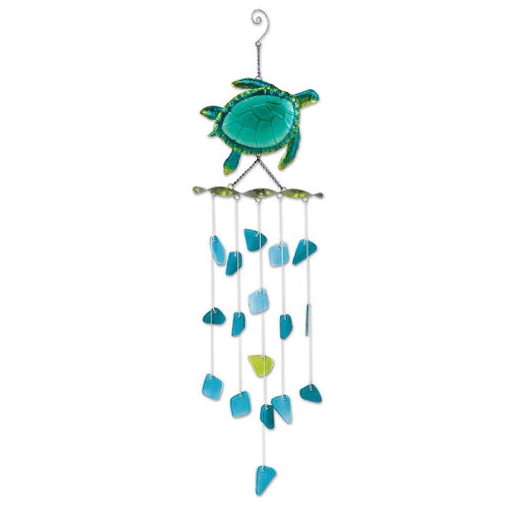 31" Green Sea Turtle Sun Catcher 1