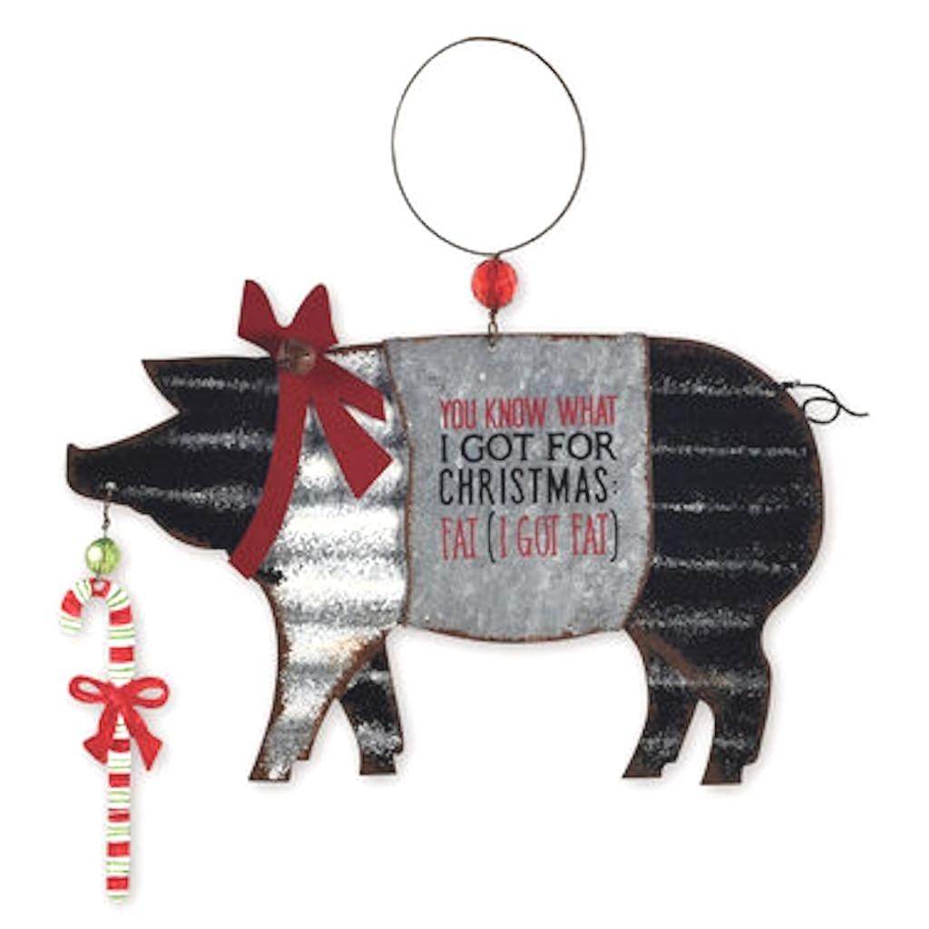 5.5" Pig Ornament 1