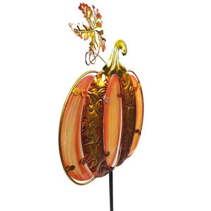 Pumpkin Sunset Vista Designs Fall Stake 2