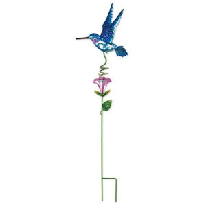 Hummingbird Sunset Vista Designs Stake 3