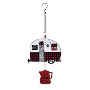 15" Buffalo Plaid Camper Bouncy 1