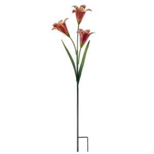 Tiger Lily Sunset Vista Designs Stake 4