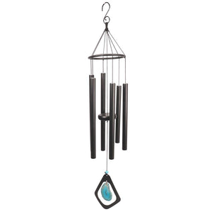 30" Blue Agate Stone Chime Wind Chime 1