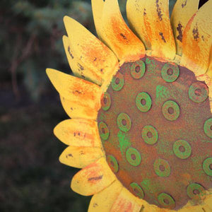 Sunflower Sunset Vista Designs Fall Stake 3