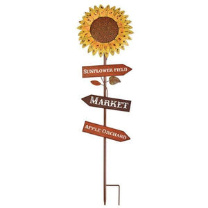 Sunflower Sunset Vista Designs Fall Stake 4