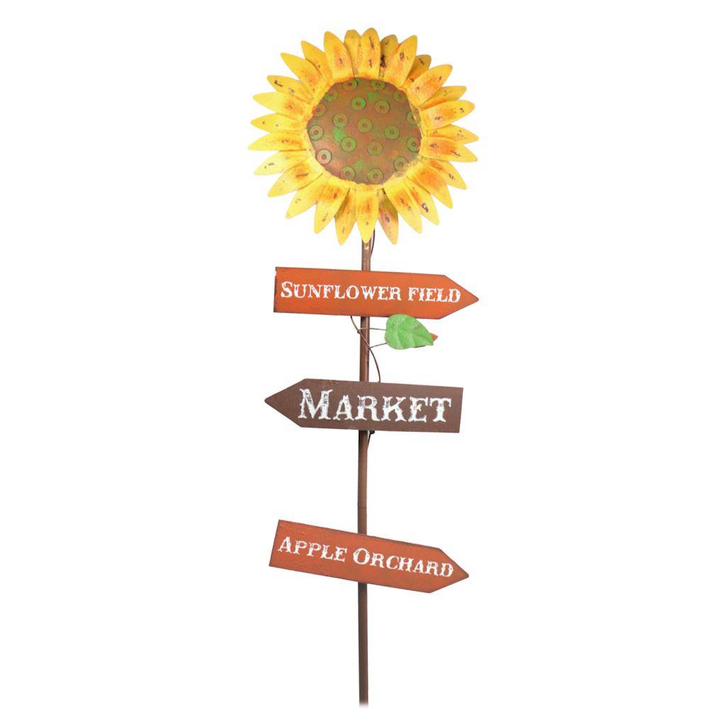 Sunflower Sunset Vista Designs Fall Stake 1