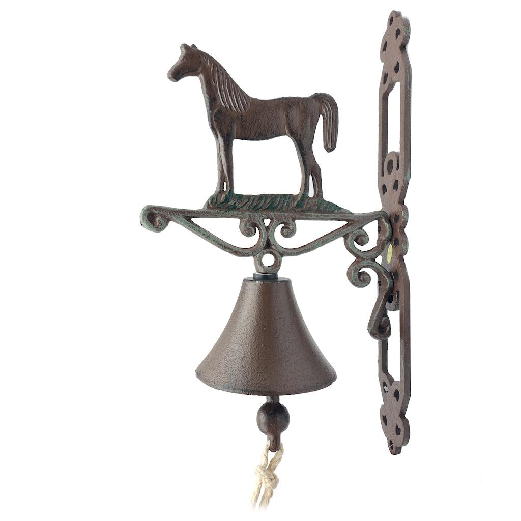 14" Cast Iron Horse Bell 1