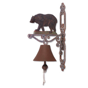 14" Cast Iron Bear Bell 1