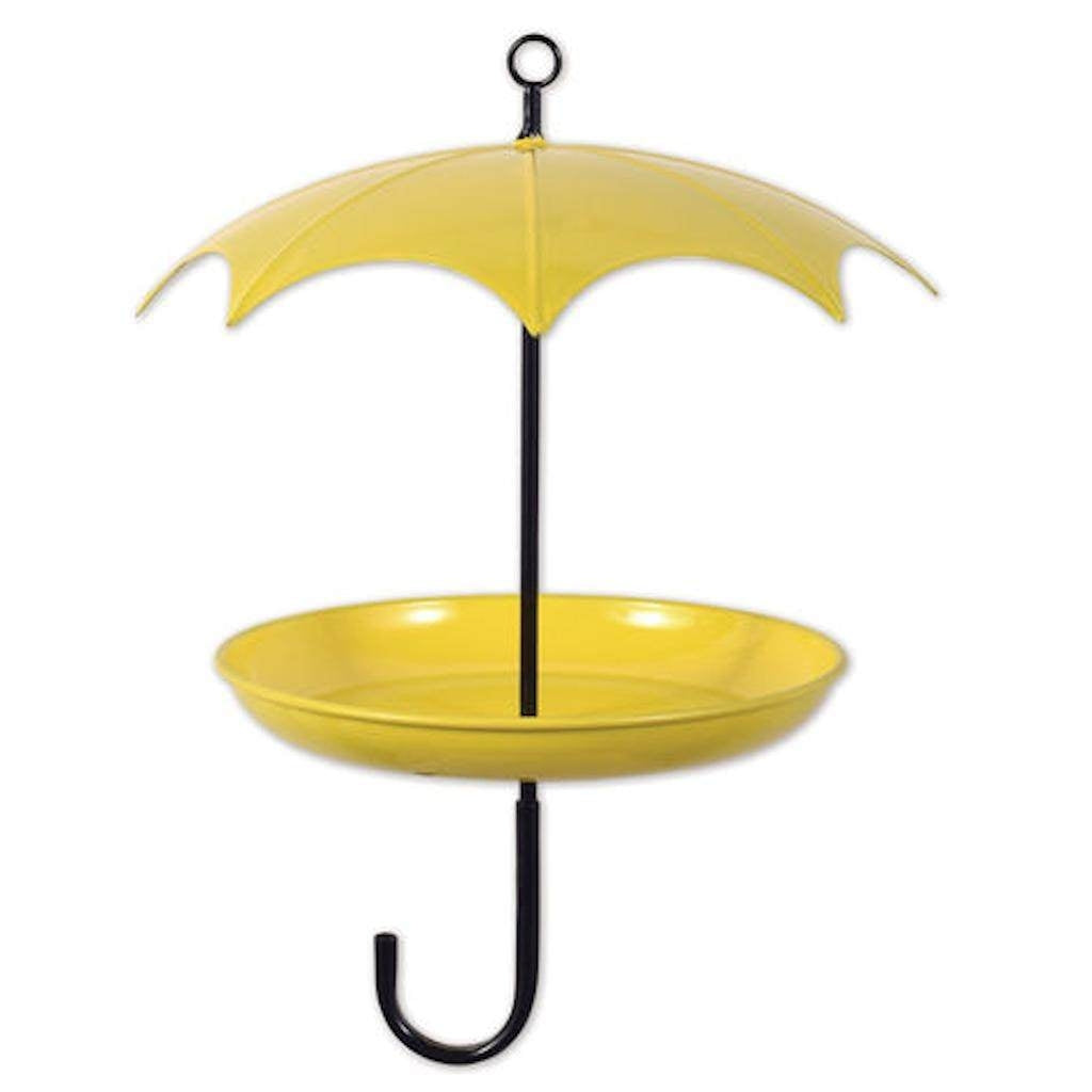 13" Yellow Umbrella Feeder 1