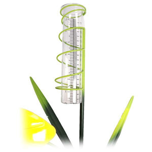 Daffodil Rain Gauge Garden Stake 2