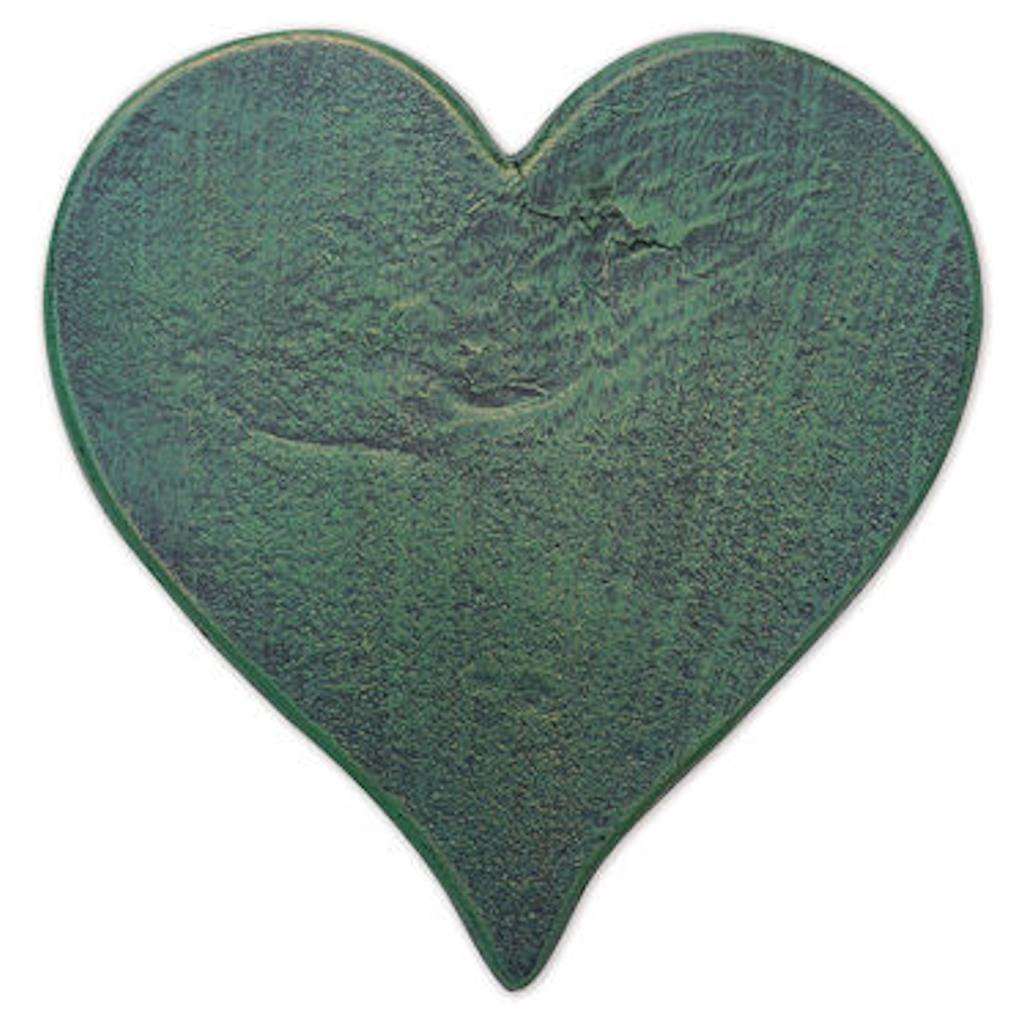 12" Heart Stepping Stone 1