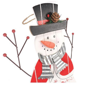 Snowman Table Top Sunset Vista Designs Figurine 3