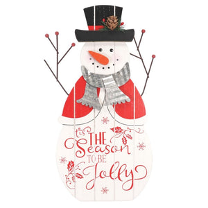 Snowman Table Top Sunset Vista Designs Figurine 1