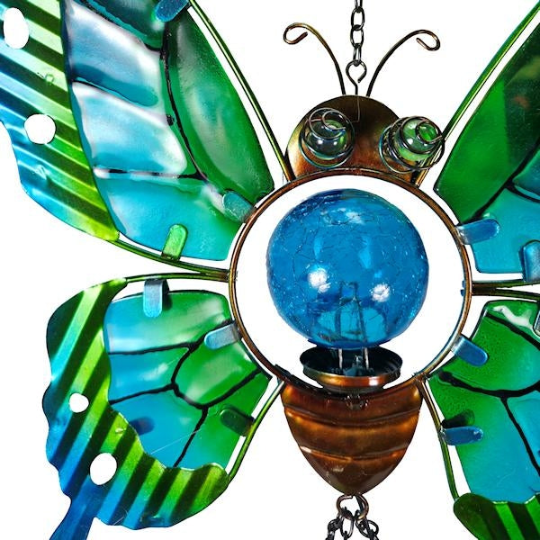 38" Solar Butterfly Chime Wind Chime 2