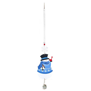11.5" White Snowman Bouncy 1