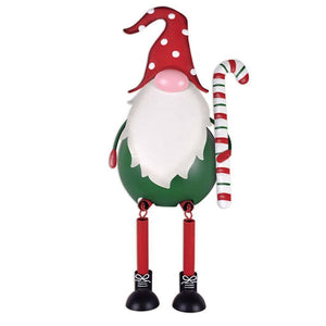 21" Red/Green Gnome Shelf Sitter 1