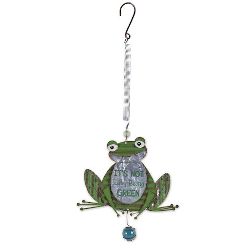 12.25" Green Frog Bouncy 1