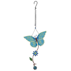 14.25" Glowing Blue Butterfly Bouncy 1