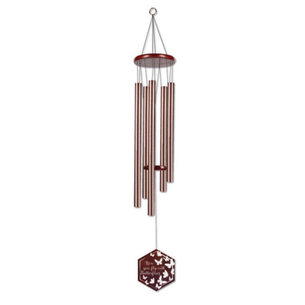 35" Fly With Butterflies Wind Chime 1