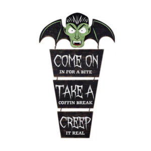 23" Dracula  Halloween Wall Decor 1