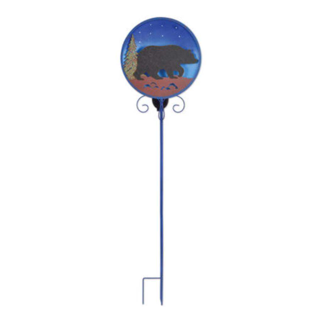 41" Blue Bear - Solar Lawn Stake 1