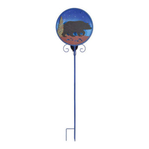 41" Blue Bear - Solar Lawn Stake 1
