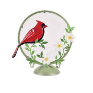 13" Red Cardinal LED Tabletop Light 1