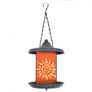 19" Orange Sun Birdfeeder 1