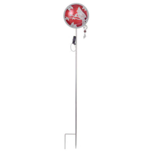54" Red Cardinal Solar Garden Stake 1