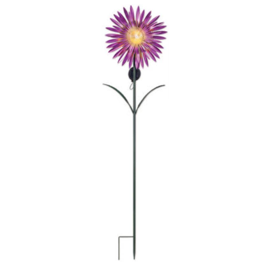 57" Pink Fiber Optic Flower Solar Lawn Stake 1